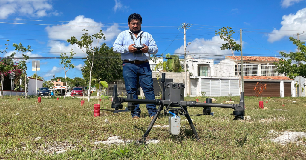levantamiento topográfiico con drones